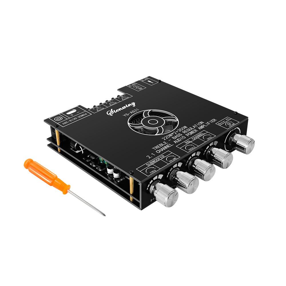 2.1 Channel BT 5.1 Digital Audio Amplifier Board Module High and Low Tone Subwoofer Support AUX Audio Input U disk