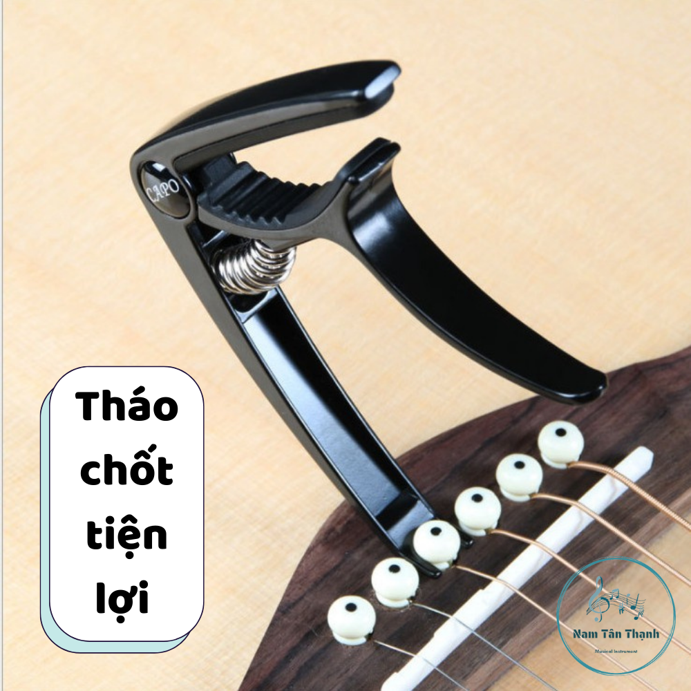 Capo Guitar Cao Cấp Acoustic 2 chức năng CP03 - Hàng Chính Hãng