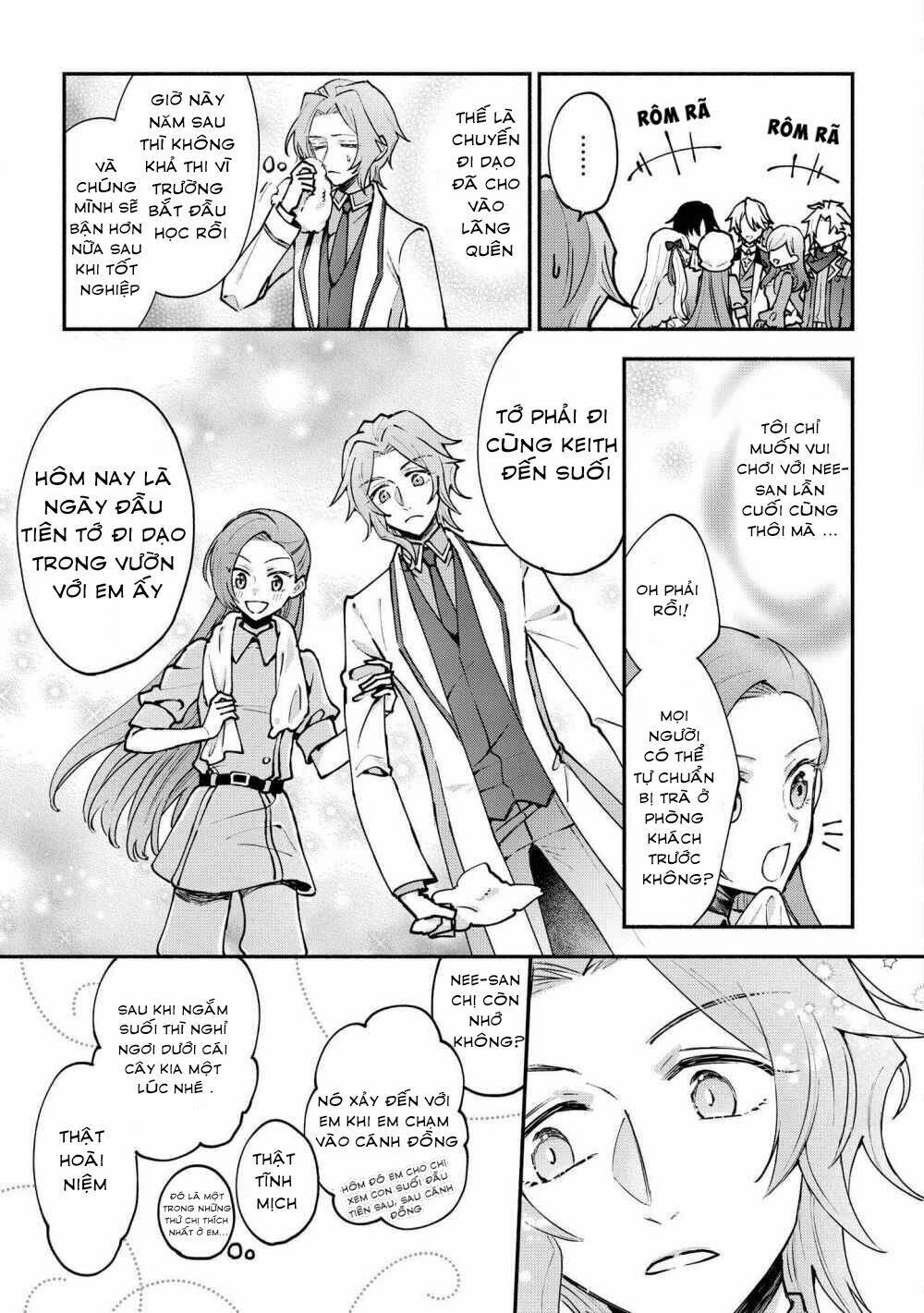 ngoại truyện sau khi được tái sinh, tôi bị kéo vào game otome với vai trò nữ ác nhân chapter 3 7