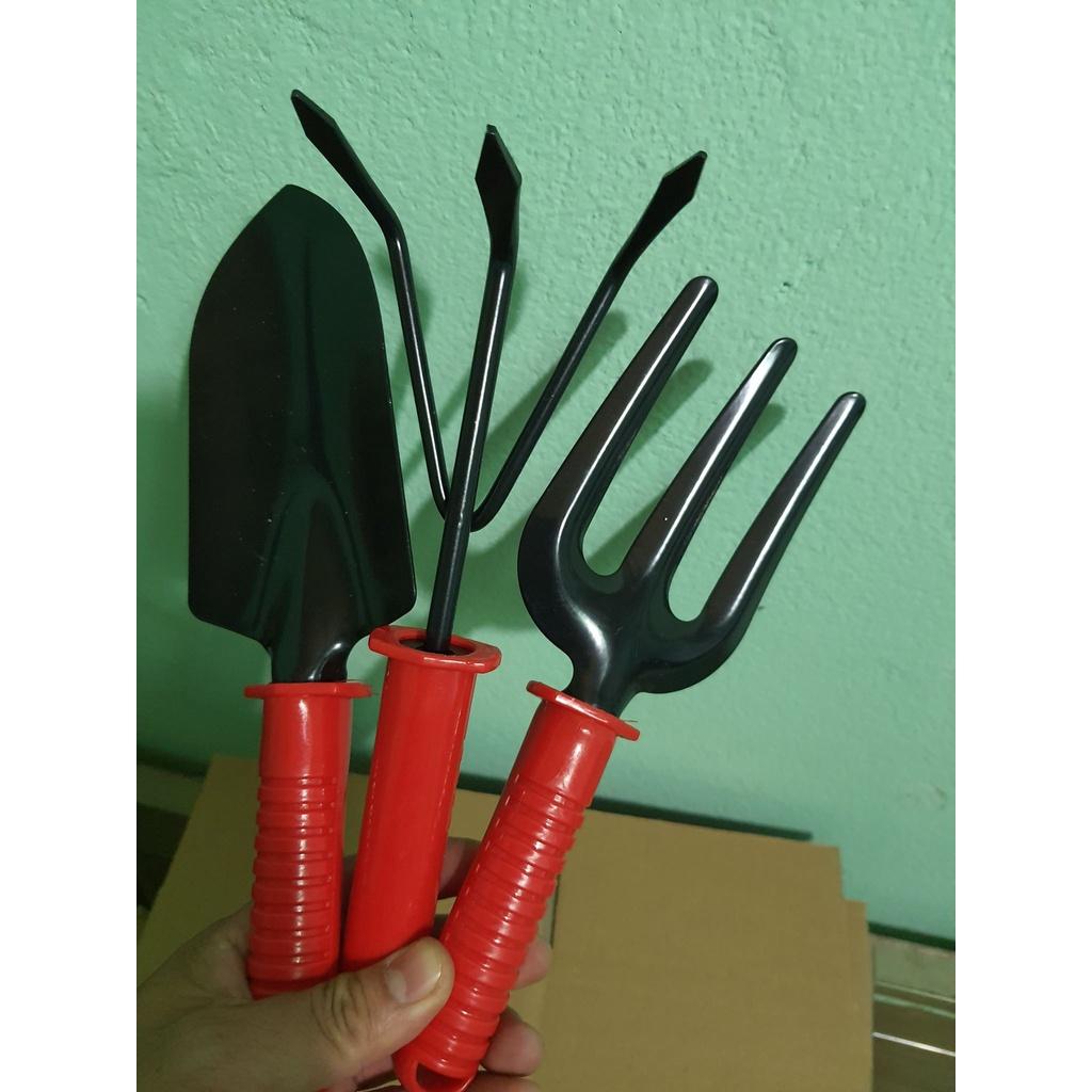 Bộ 3 Dụng Cụ Làm Vườn cán nhựa cao cấp LV95