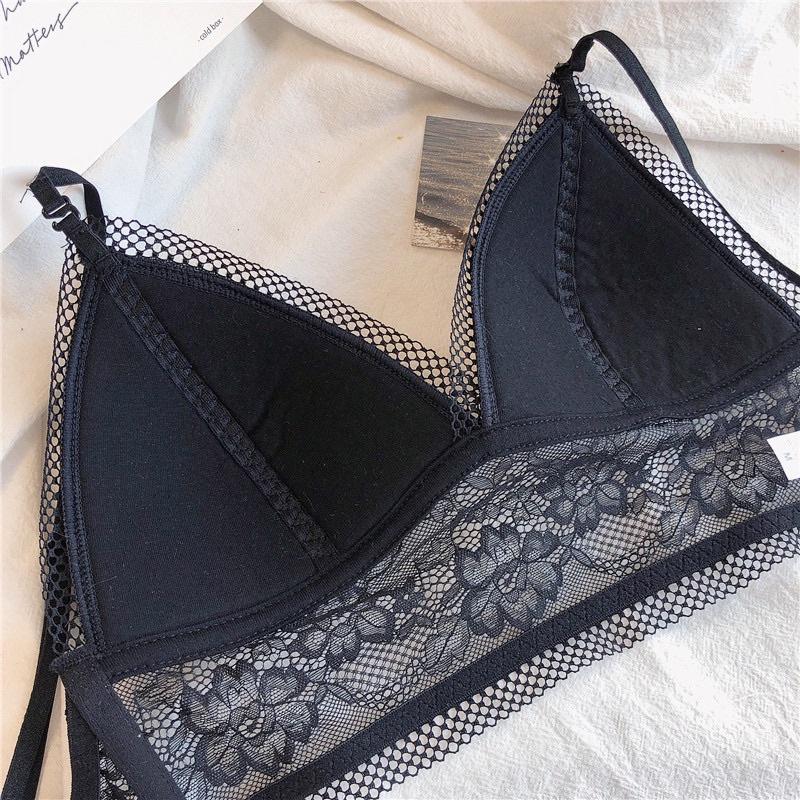 Áo Lót Nữ, Áo Bra không gọng Lưng Thấp Chuyên Dùng Mặc Áo Hở Lưng Bralette Mỏng Không Đệm Mã 1857