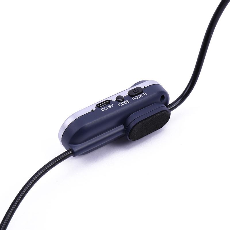 Phong cách mới nhất U-segment micro không dây tai nghe tai nghe pin ngoài trời âm thanh micro tai nghe không dây phổ quát