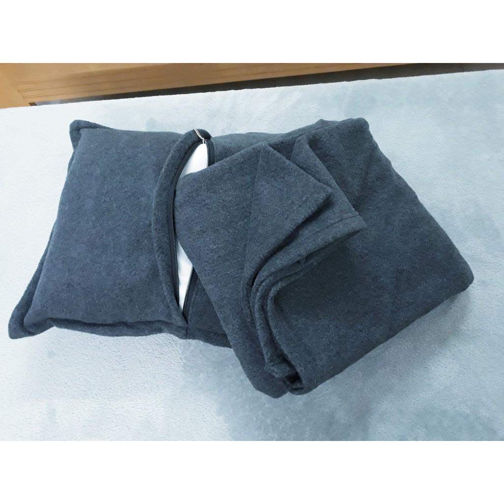 Bộ Chăn gối văn phòng hoa quả hình thú 3in1. Gấu bông đẹp cho bé