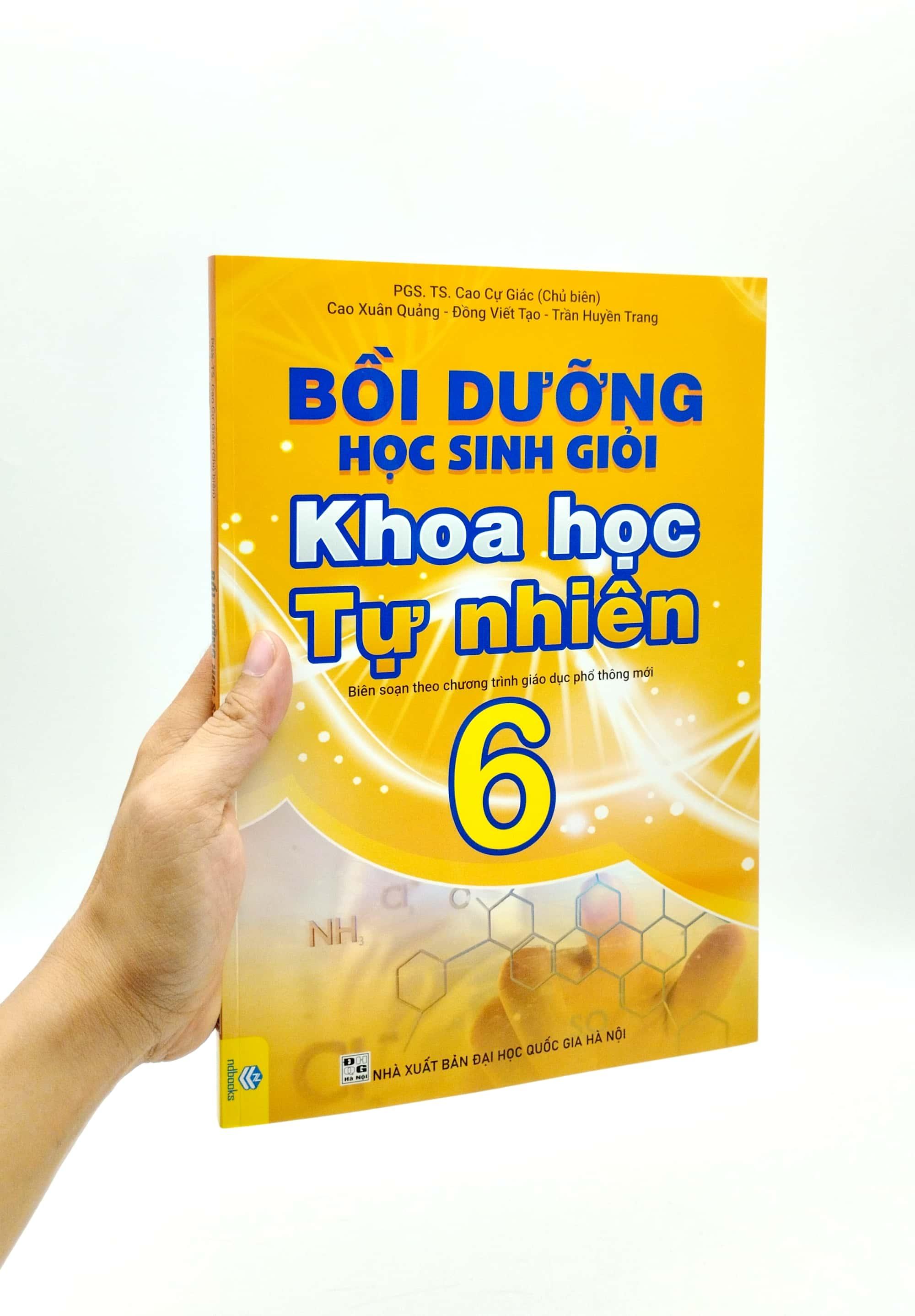 Bồi Dưỡng Học Sinh Giỏi Khoa Học Tự Nhiên 6 (Biên Soạn Theo Chương Trình Giáo Dục Phổ Thông Mới)