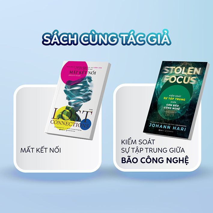 SÁCH - Kiểm soát sự tập trung giữa cơn bão công nghệ - Tác giả Johann Hari