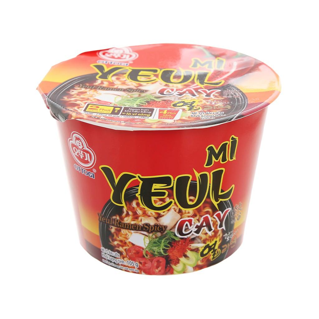 Combo 3 Tô Mì Yeul Cay Ottogi 105g