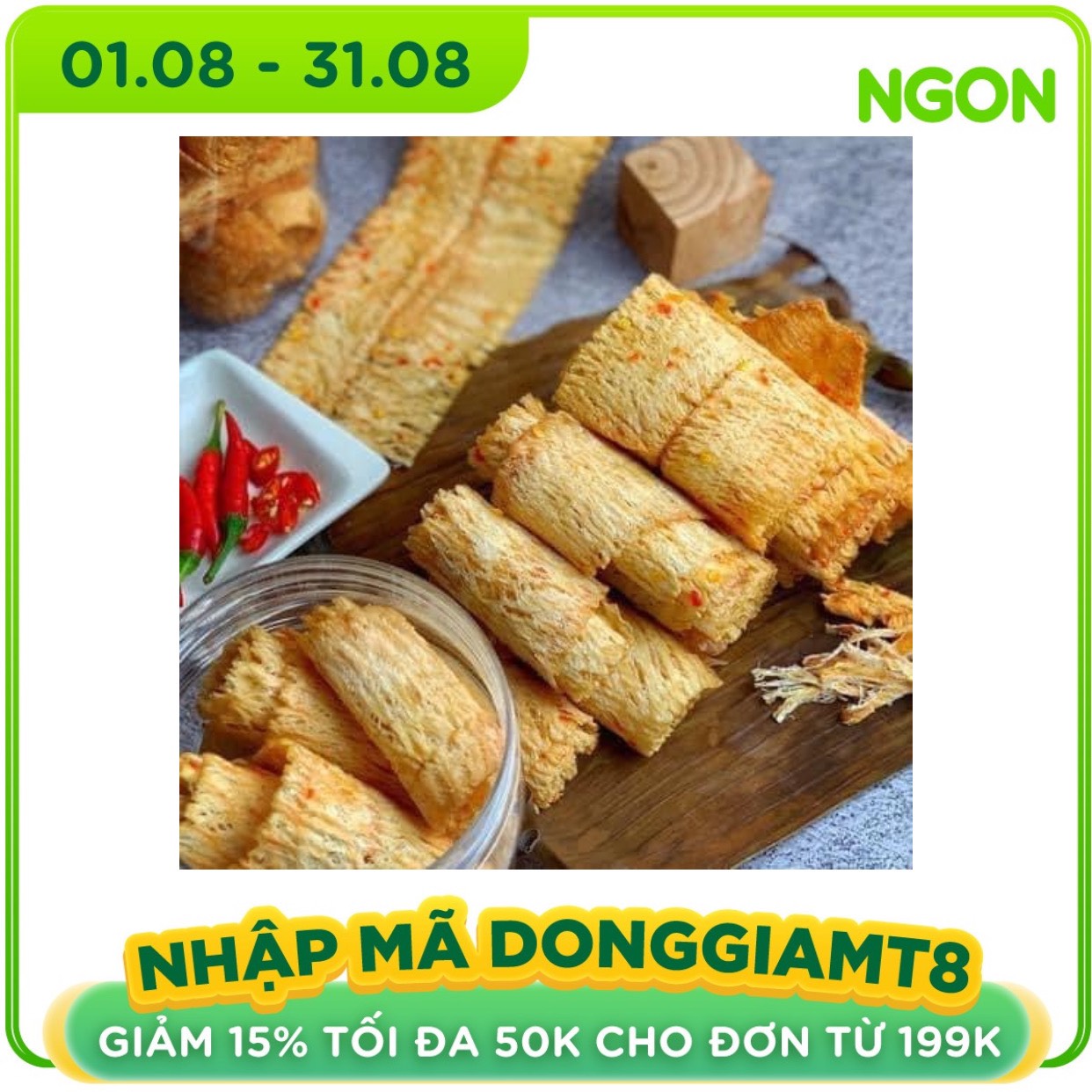 Mực tẩm cán - Gói 500g