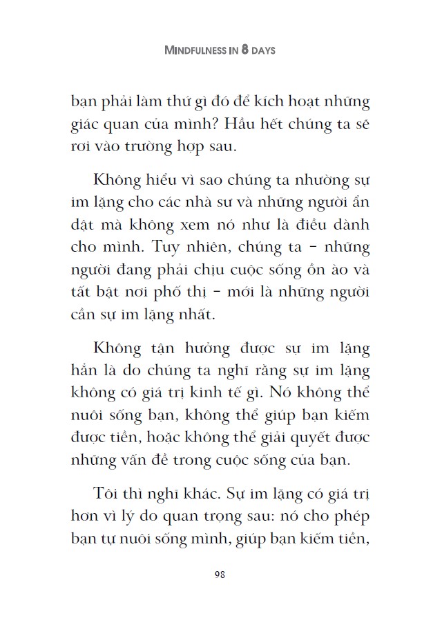 Bí Quyết Sống Tỉnh Thức Trong 8 Ngày _FN