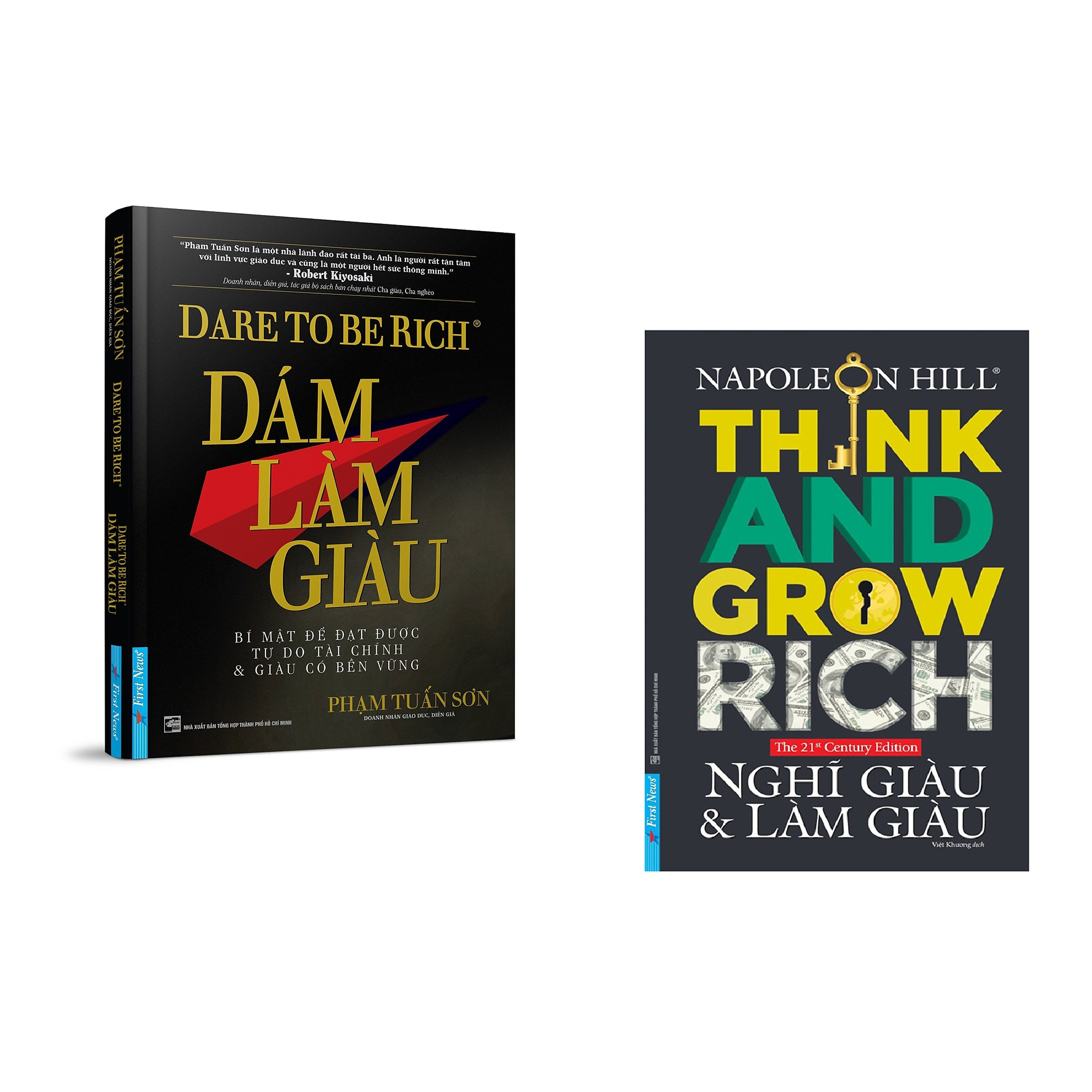 Combo 2 cuốn sách: Dám Làm Giàu + Nghĩ Giàu & Làm Giàu