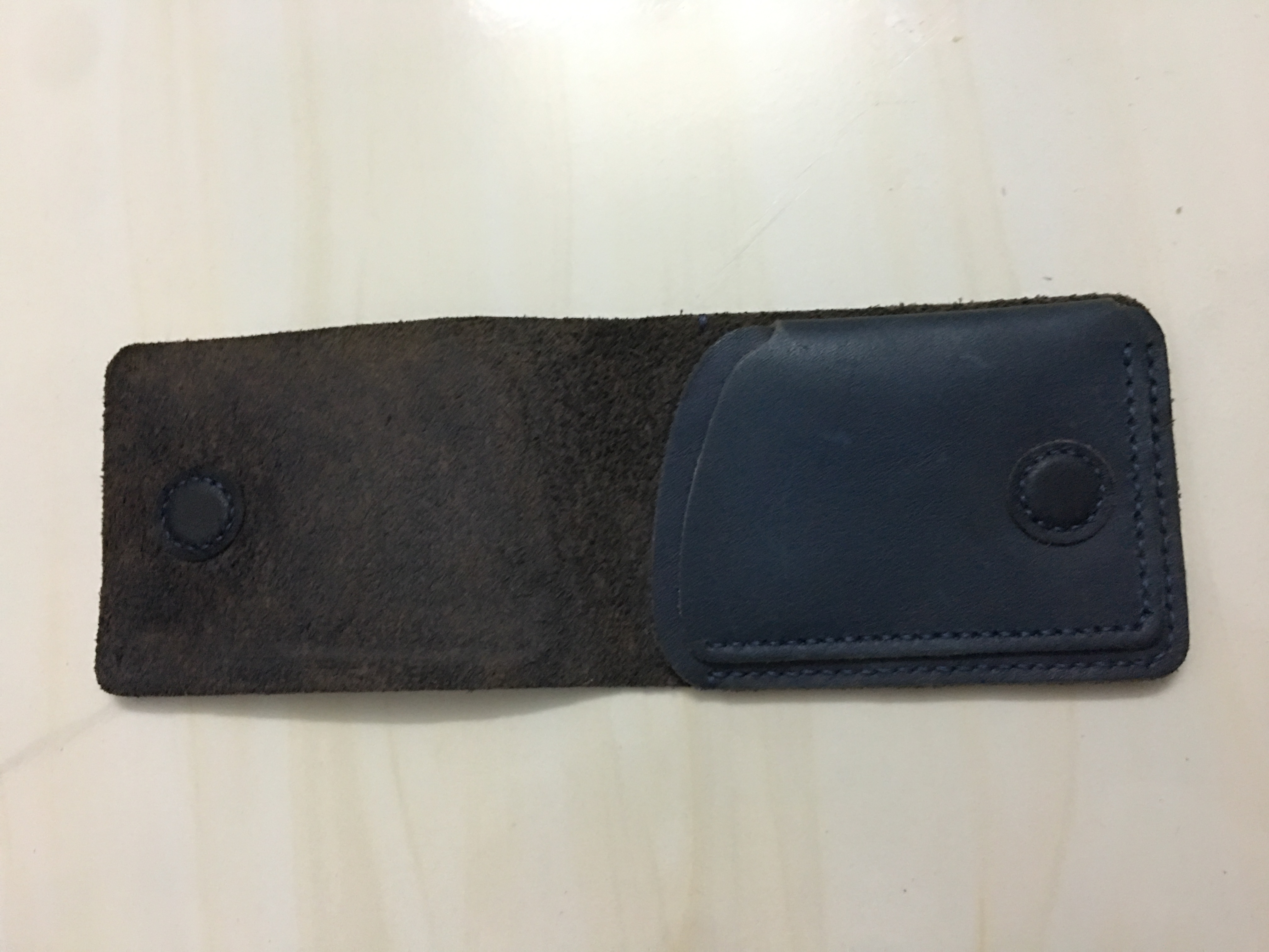 Ví đựng card da bò sáp