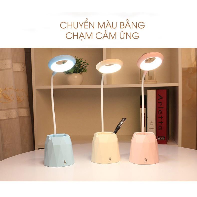 Đèn Bàn Học Cảm Ứng 3 Cấp Độ Sáng Chống Cận Thị