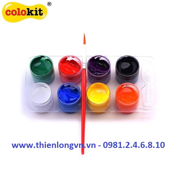 Màu nước 8 màu Colokit WACO-C06