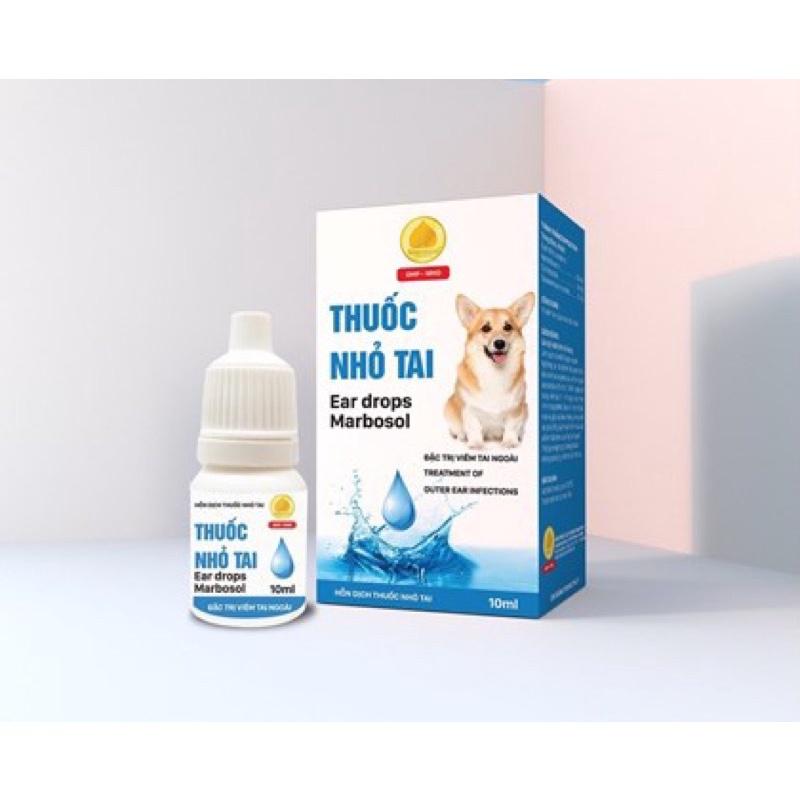 Thuốc nhỏ tai Ear drops Marbosol dùng cho chó mèo