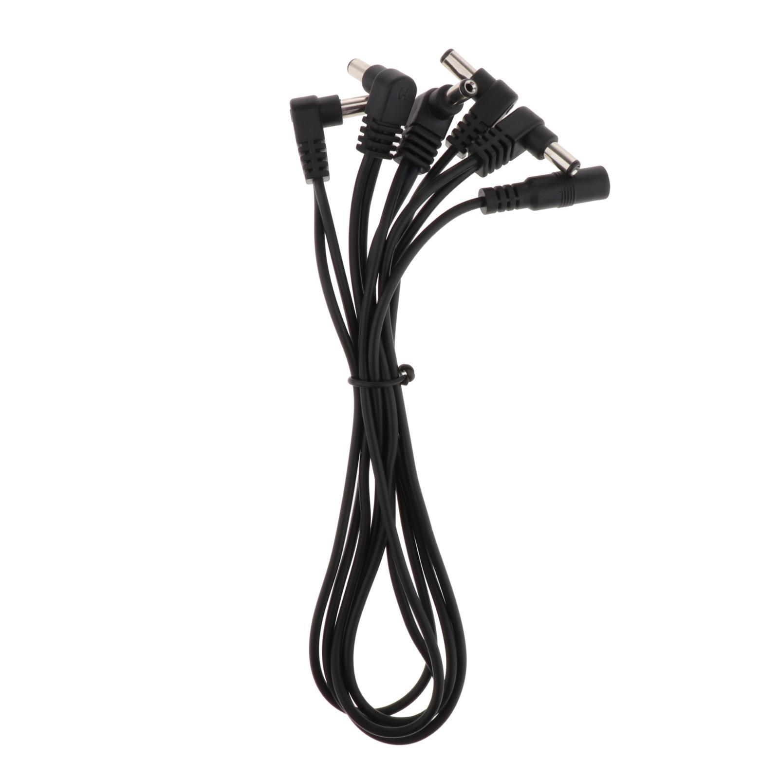 Guitar Effector Power Supply Adapter US Plug With 1 to  Splitter Cable