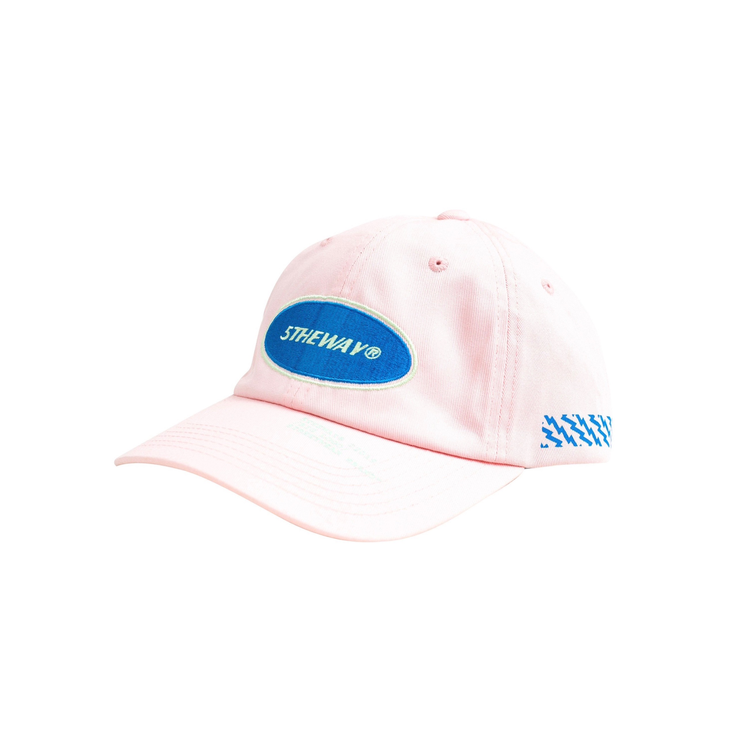 Nón Lưỡi Trai 5THEWAY Hồng aka 5THEWAY /oval/ Unstructure Washed Dad Cap in CRYSTAL ROSE