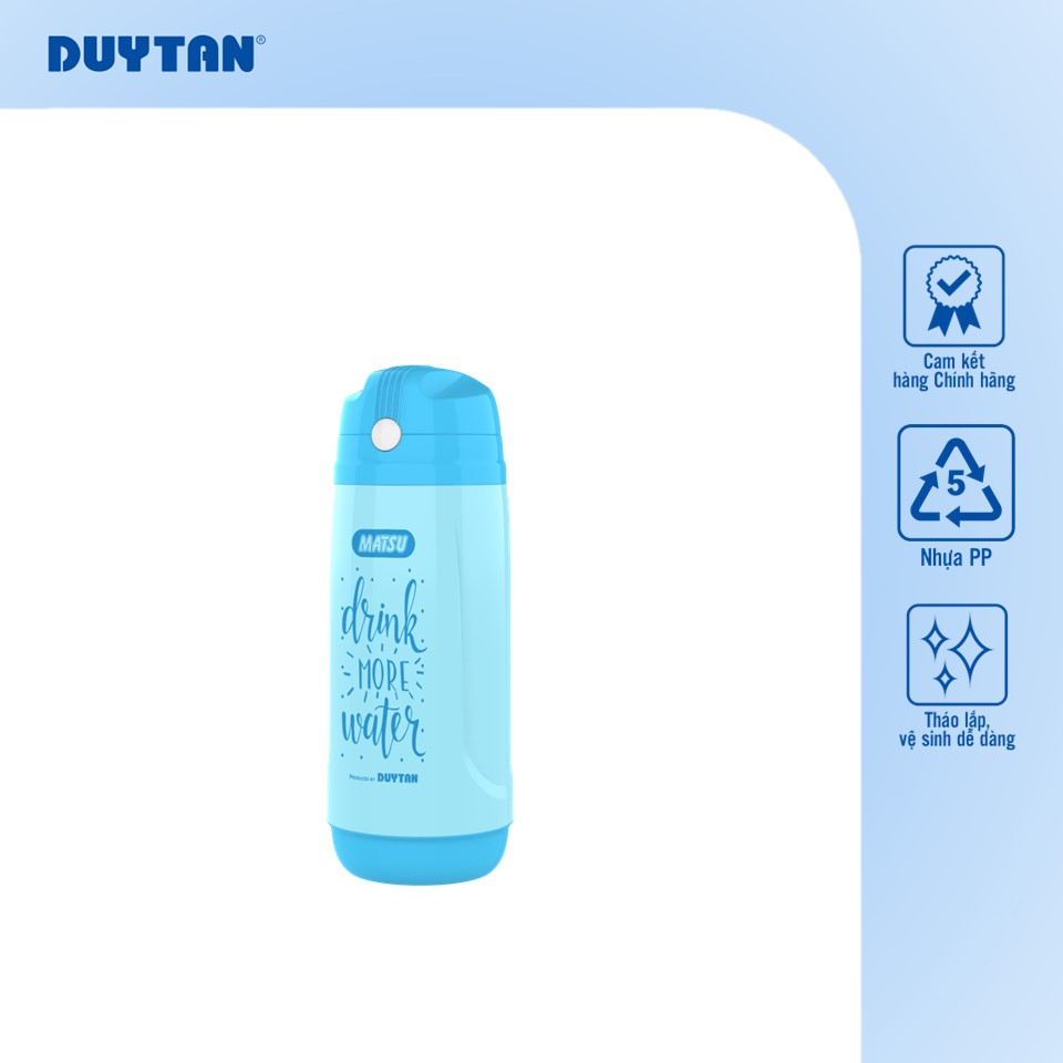 Bình nước học sinh DUY TÂN size 330ml - size 500ml