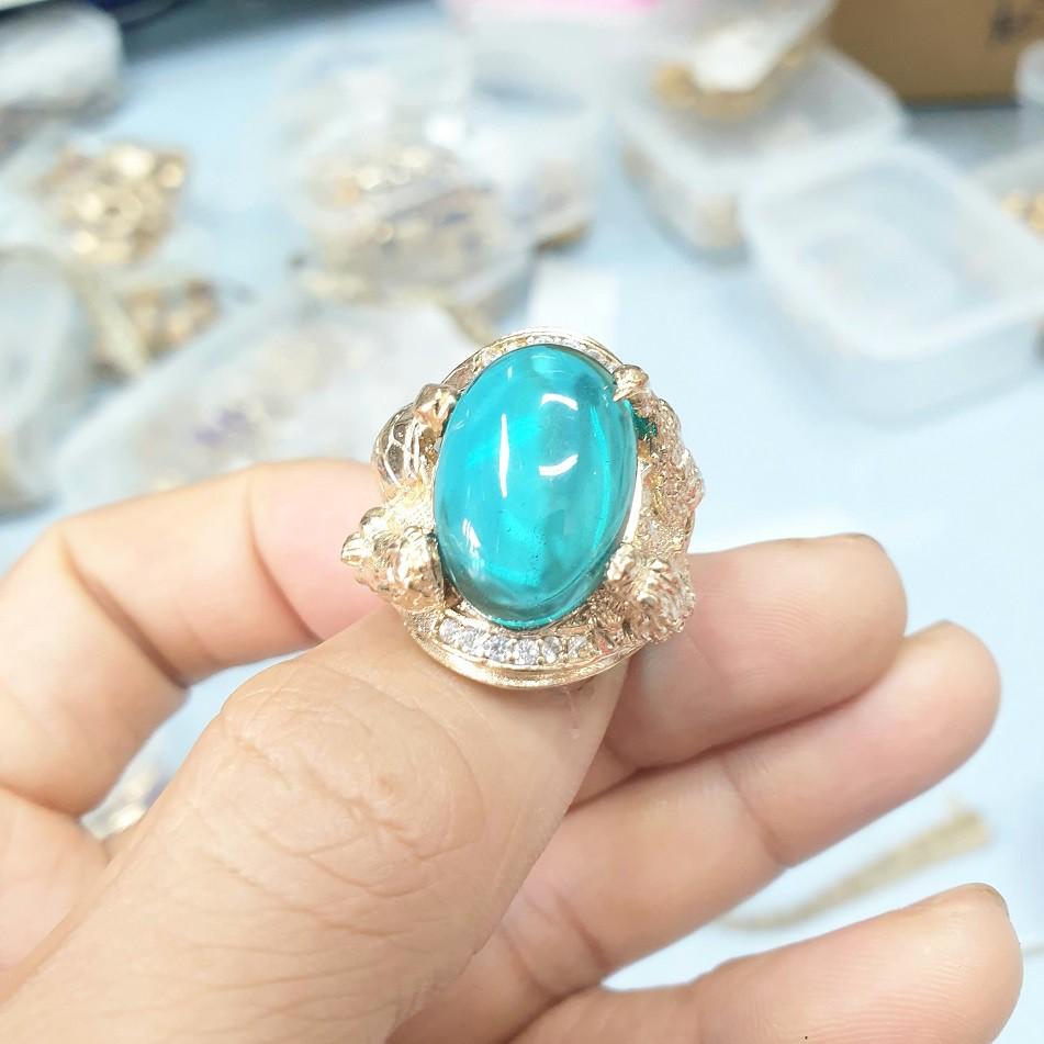 Nhẫn Tứ Linh Vonfram Cao Cấp-Dùng lâu dài tắm rửa thoải mái không phai màu