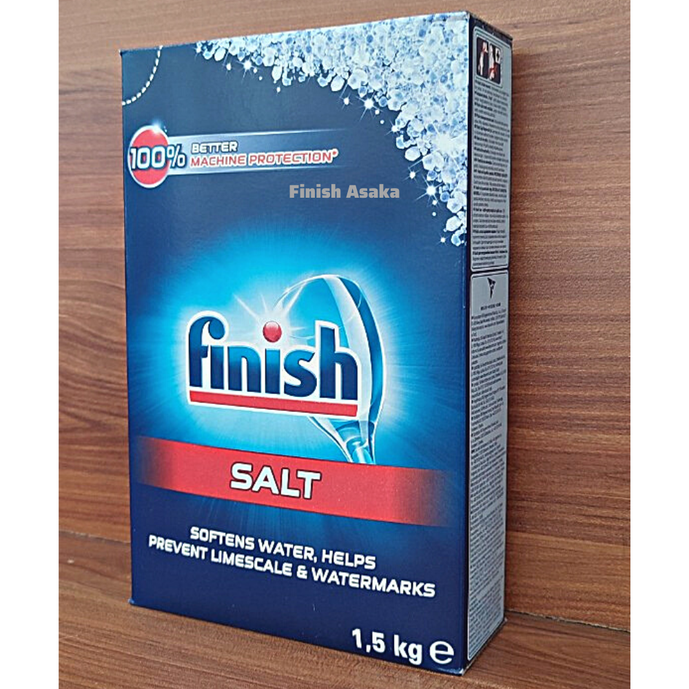 Combo rửa chén Finish : Nước làm bóng chai 750ml, Gel classic can 1,5 lít, Muối hộp 1,5kg - Chính hãng.