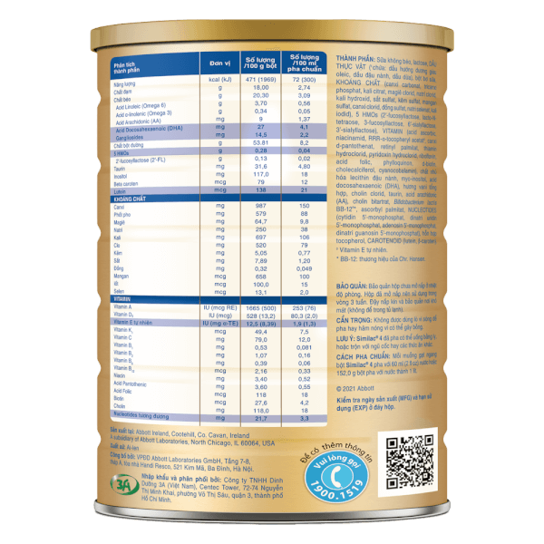 Sữa Bột Similac Einstein 4 (Dành cho trẻ từ 2 - 6 tuổi)