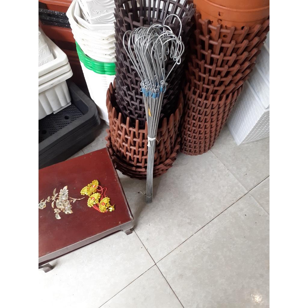 Mốc kẽm treo lan bền từ 2,5~3,5k.