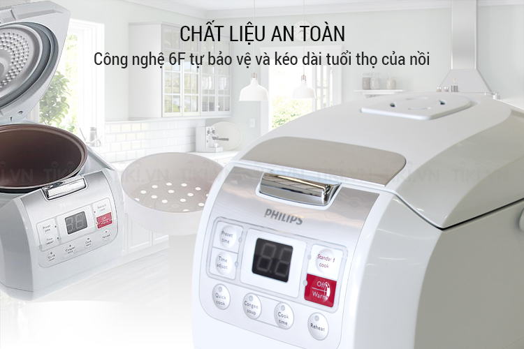 Nồi Cơm Điện Tử Philips HD3030 (1L) - Hàng chính hãng