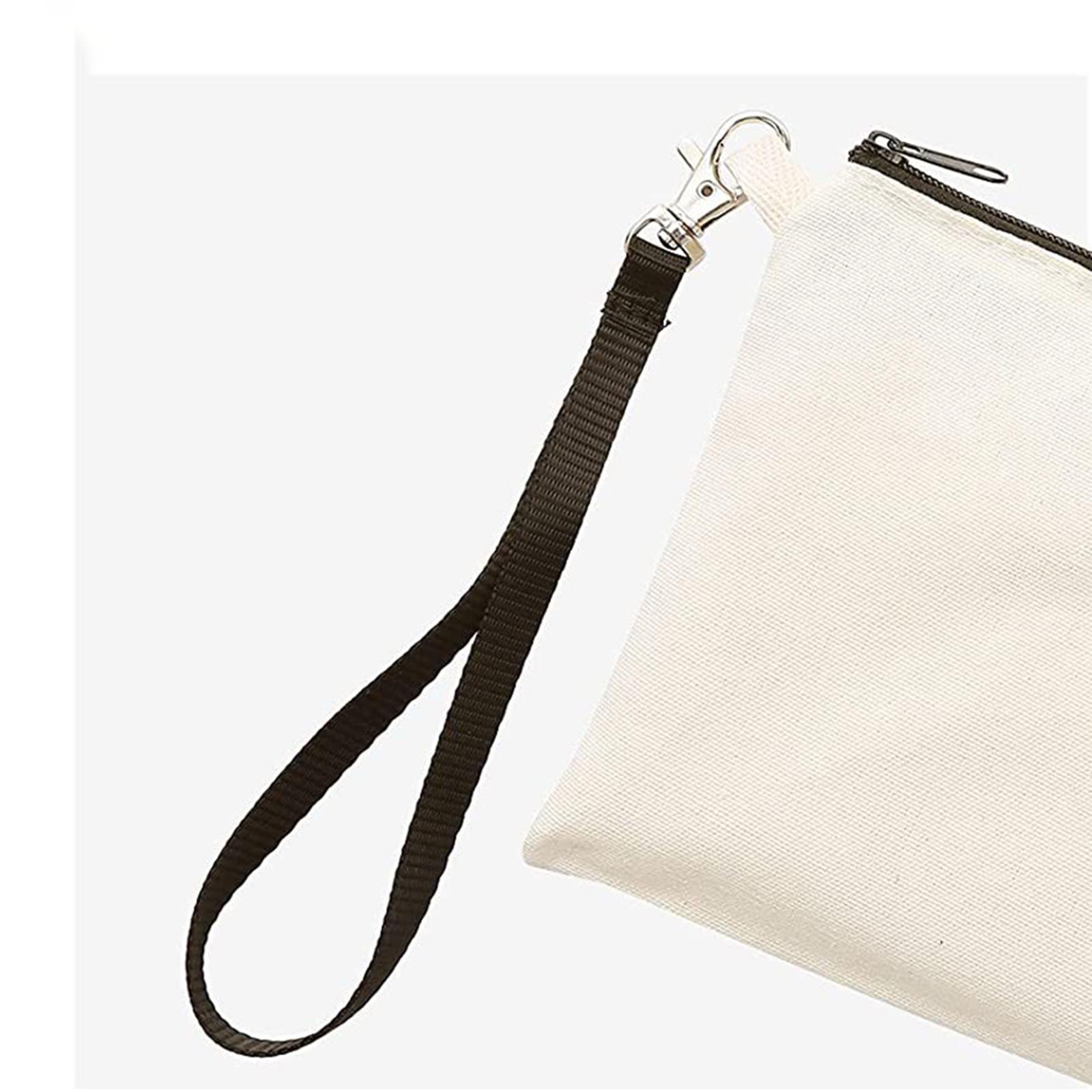10Pcs Blank Pencil Bags Heat Transfer Cosmetic Bags Makeup Bags Children DIY
