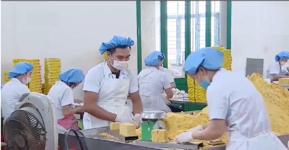 Bánh đậu xanh rồng vàng hải dương, hàng mới, thơm ngon, vị truyền thống