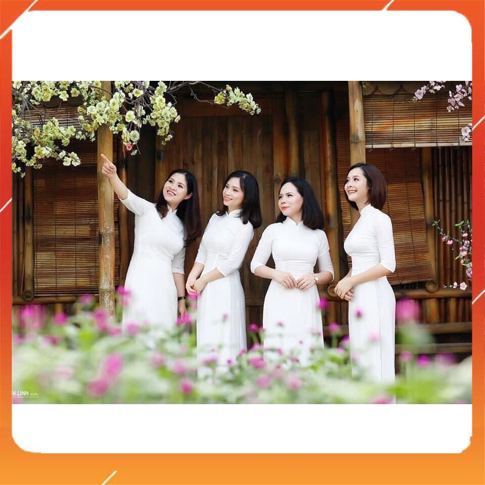 Áo Dài Đồng Phục _Áo dài Hội nhóm _Áo Dài May Sẵn Đẹp Giá Rẻ