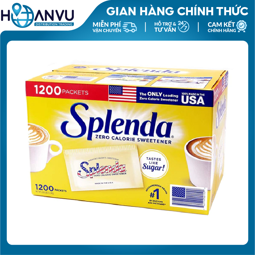 Đường ăn kiêng Splenda Zero Calorie - date 05.2025