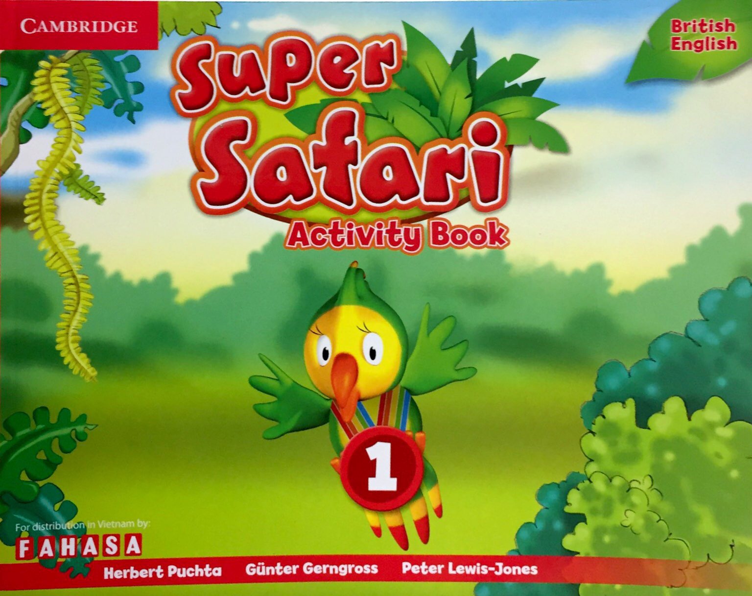 Super Safari Level 1 Activity Book - Reprint