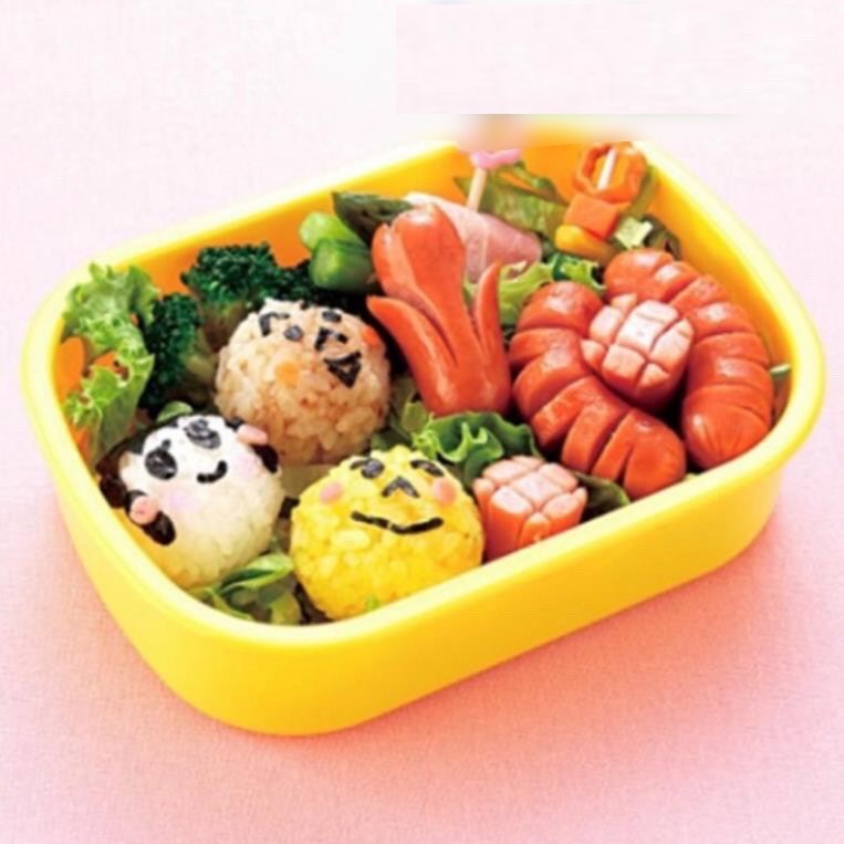 Khuôn tạo hình xúc xích trang trí bento - Cao cấp