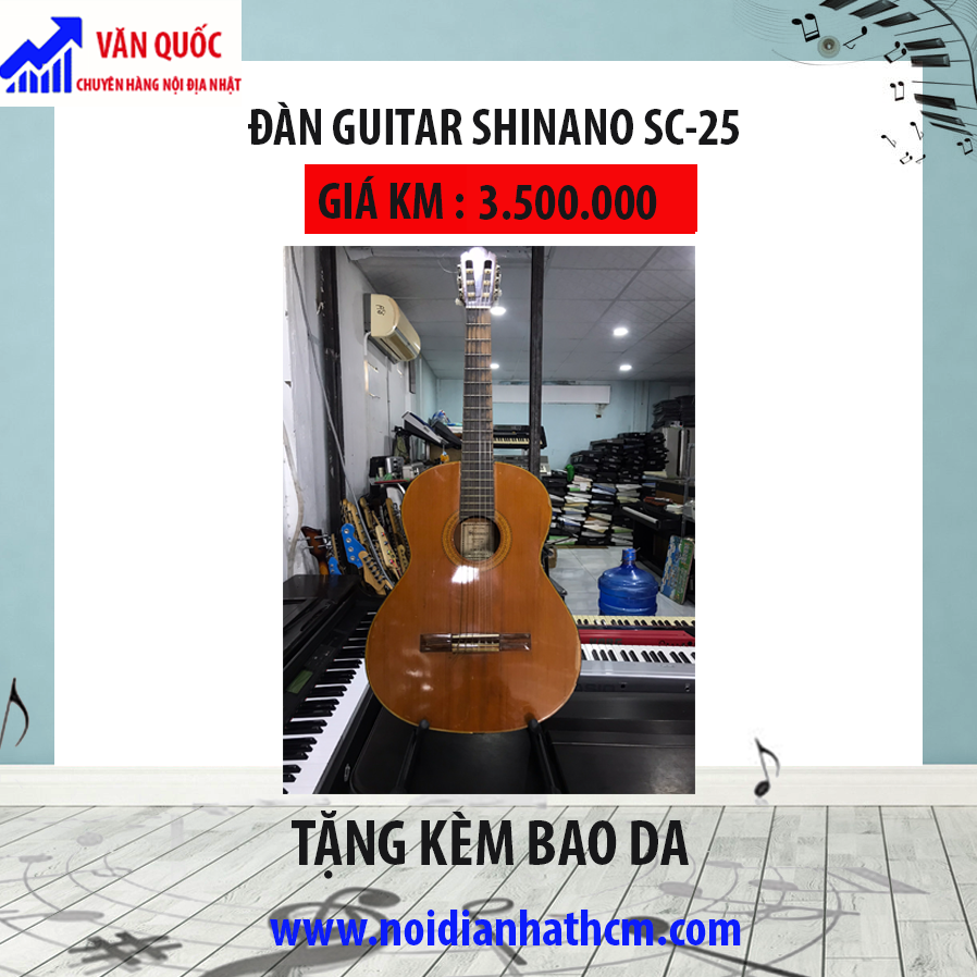 ĐÀN GUITAR SHINANO SC25
