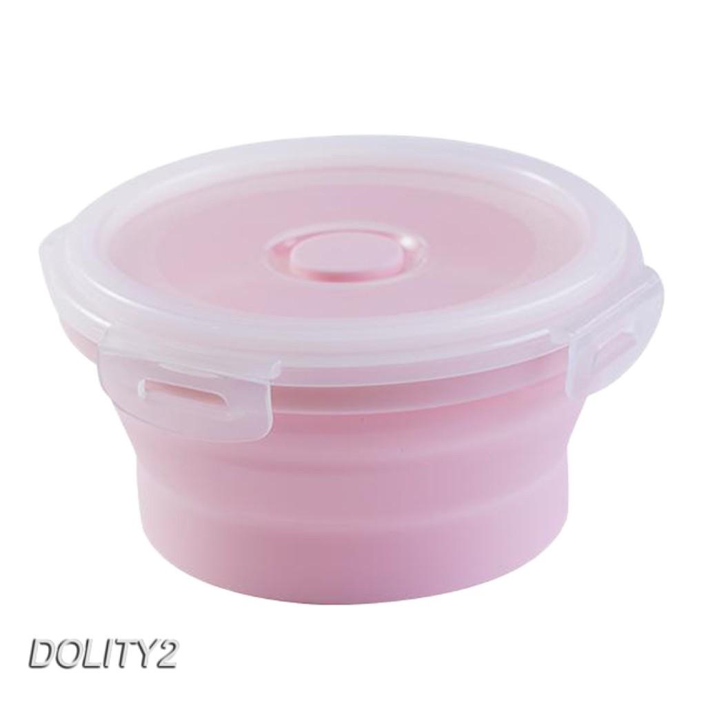 Khay Tròn Đựng Thức Ăn 2 Ngăn Tiện Lợi