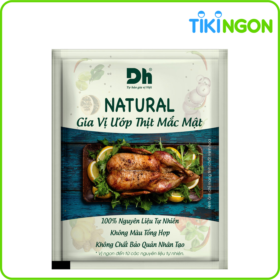 Natural Gia Vị Ướp Thịt Mắc Mật 10gr Dh Foods