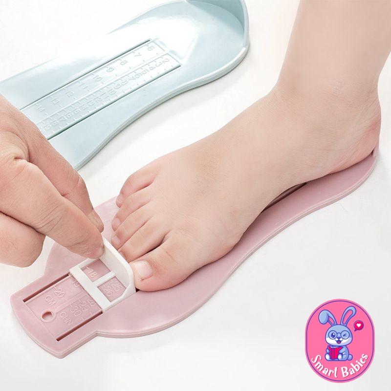 Thước đo chiều dài bàn chân kích cỡ giày cho bé 0-8 tuổi, Tấm đo kích thước chân cho trẻ