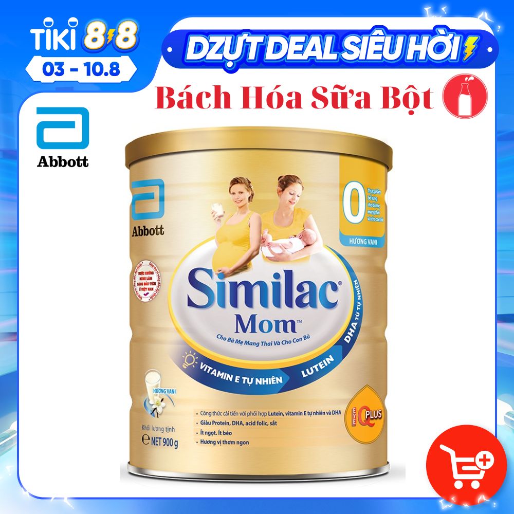 Sữa Bột Similac Mom Hương Vani (900g)