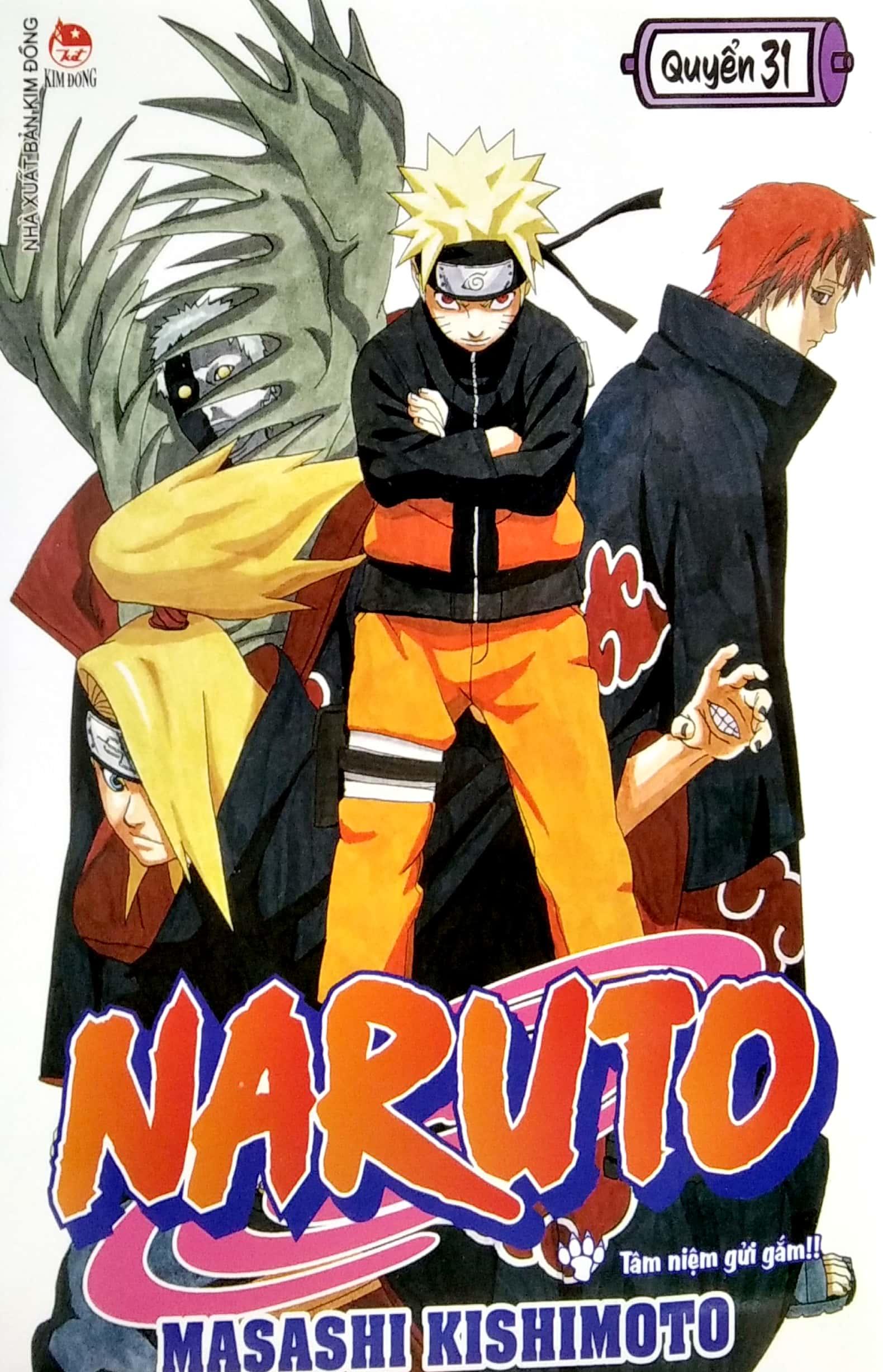 Naruto - Tập 31: Tâm Niệm Gửi Gắm (Tái Bản 2022)