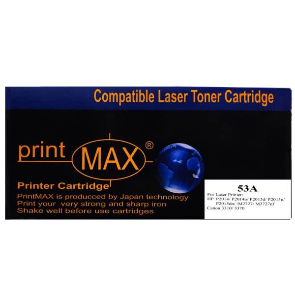 Hộp mực PrintMax dành cho máy in HP mã 53A - Hàng Chính Hãng