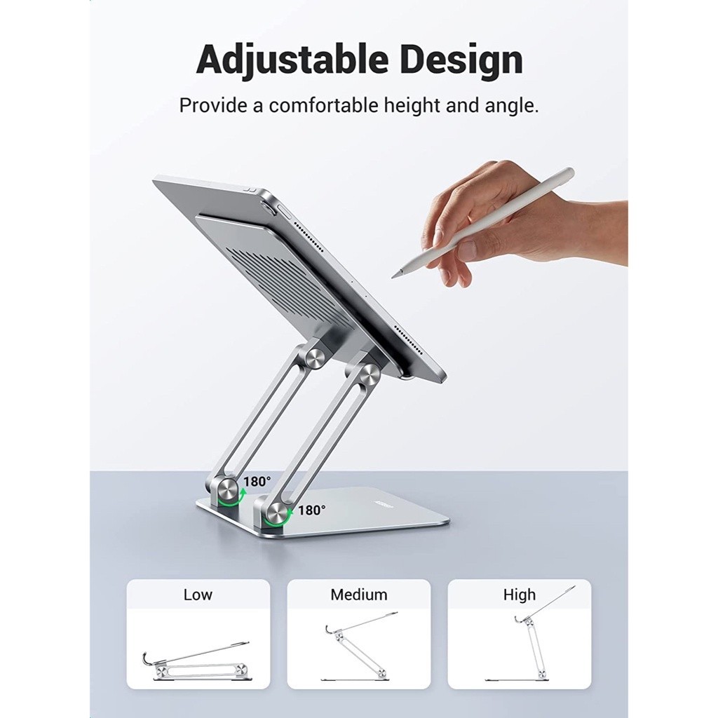 Giá đỡ máy tính UGREEN LP339 -Tỏa nhiệt nhanh chóng -Kích thước có thể tùy chỉnh | 90396 hàng chính hãng