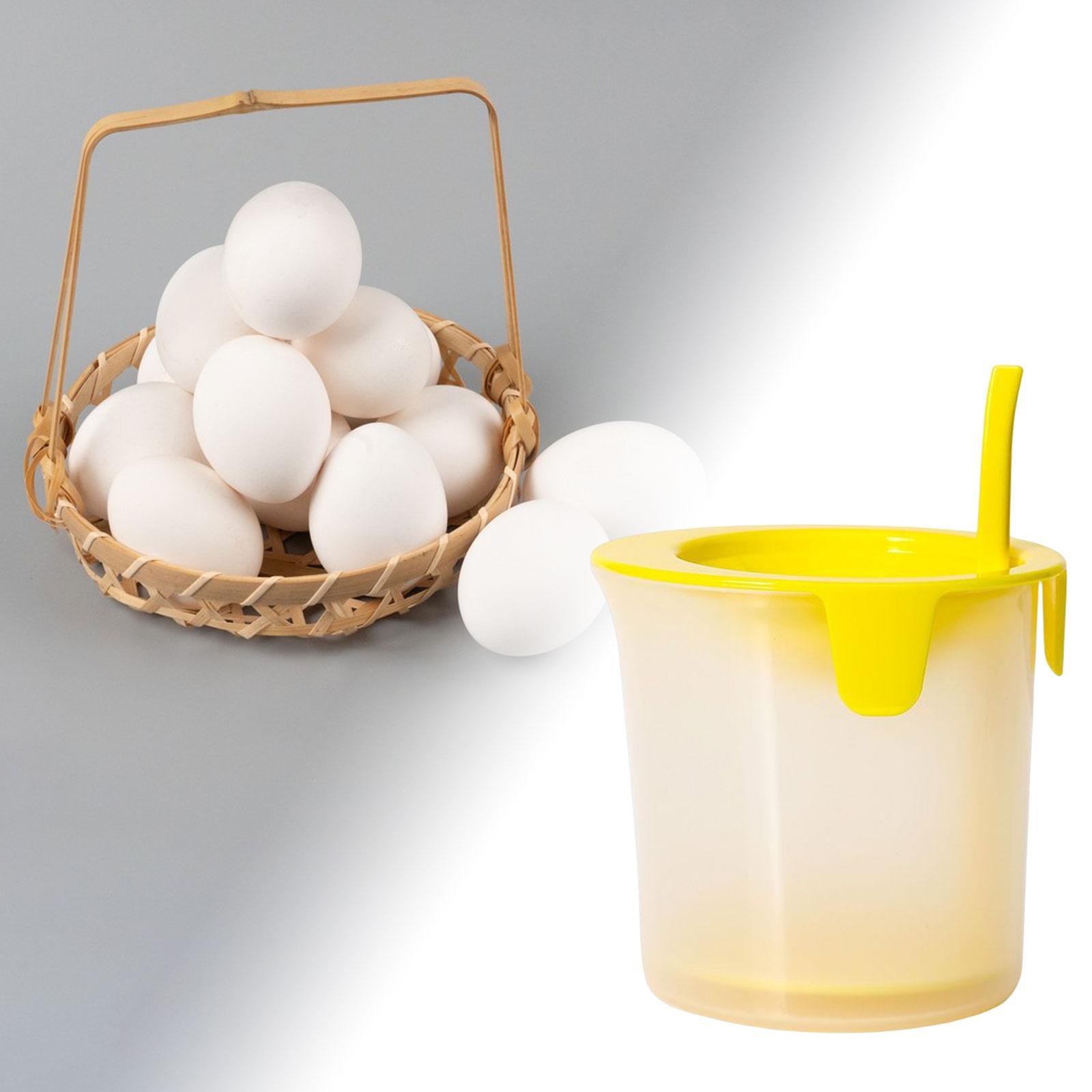 Portable Egg Yolk Separator Removable Manual Hand Durable Practical Cream Bubbler Egg Yolk Egg White Separator for Bakery Tool Accessories
