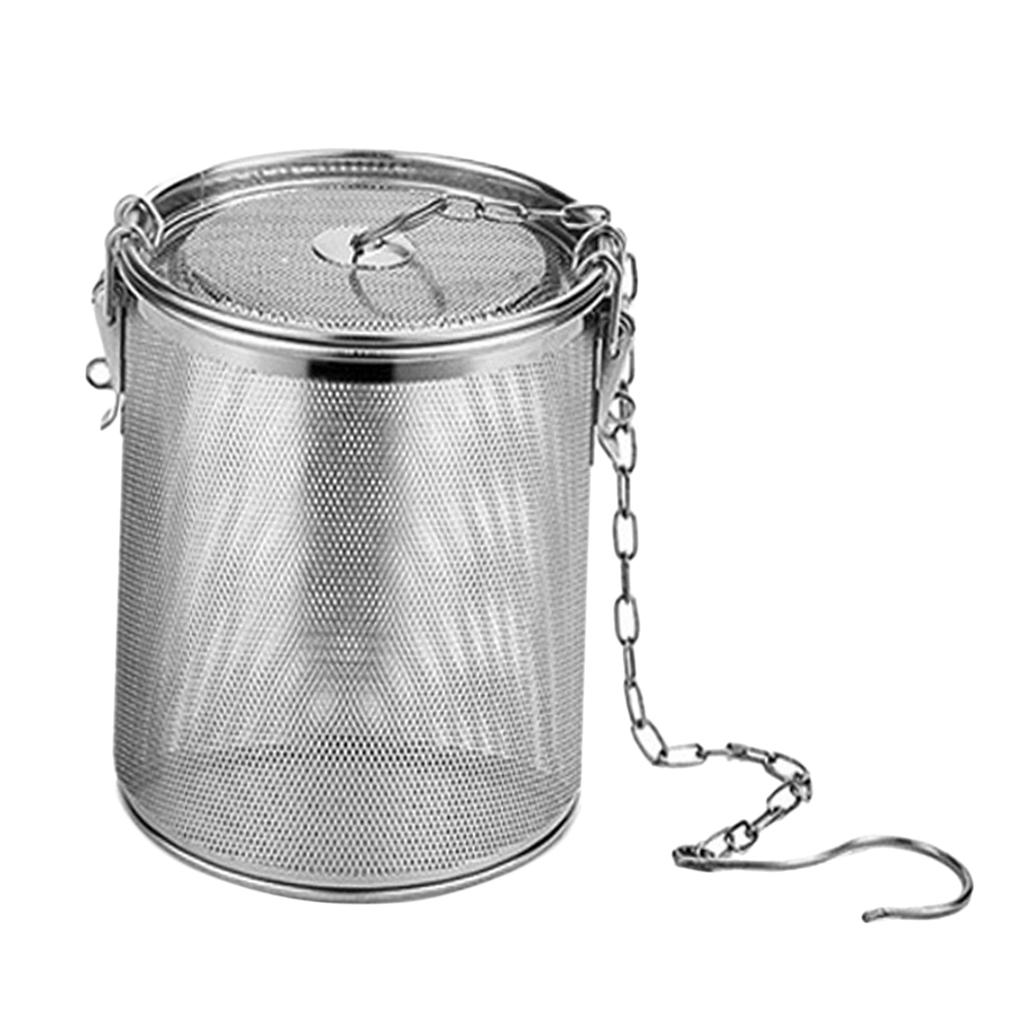 Tea Ball Strainer 2x 0.7L Stainless Steel Spice Seasoning Strainer