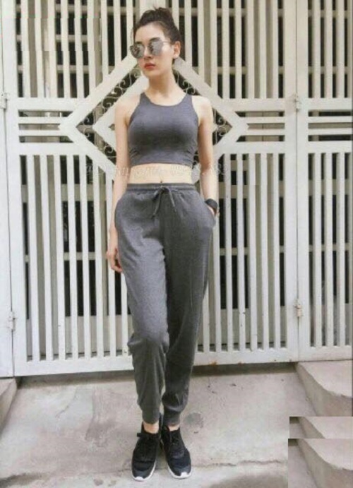 Quần Jogger len tăm nữ, hàng cao cấp, vải dày đẹp, ấm mà thoáng không bí mồ hôi