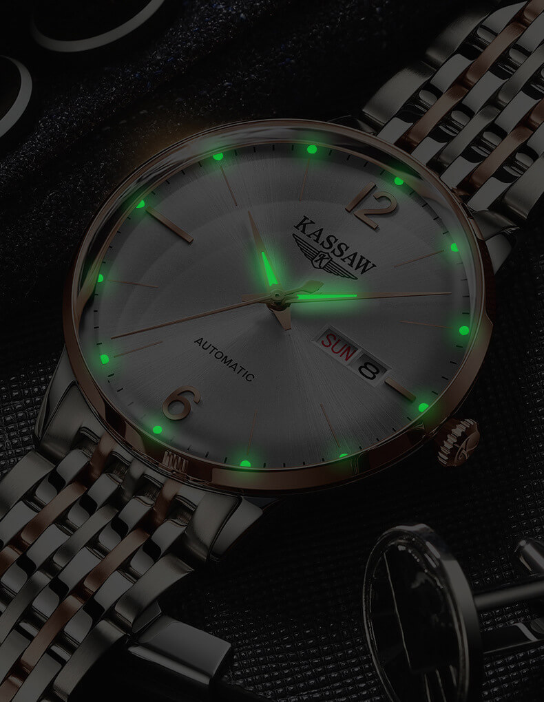 Đồng hồ nam chính hãng KASSAW K891-1 chống nước,chống xước,kính sapphire ,hàng mới 100% ,Đồng hồ cơ (Automatic) ,Thiết kế sang trọng, đẳng cấp cho quý ông
