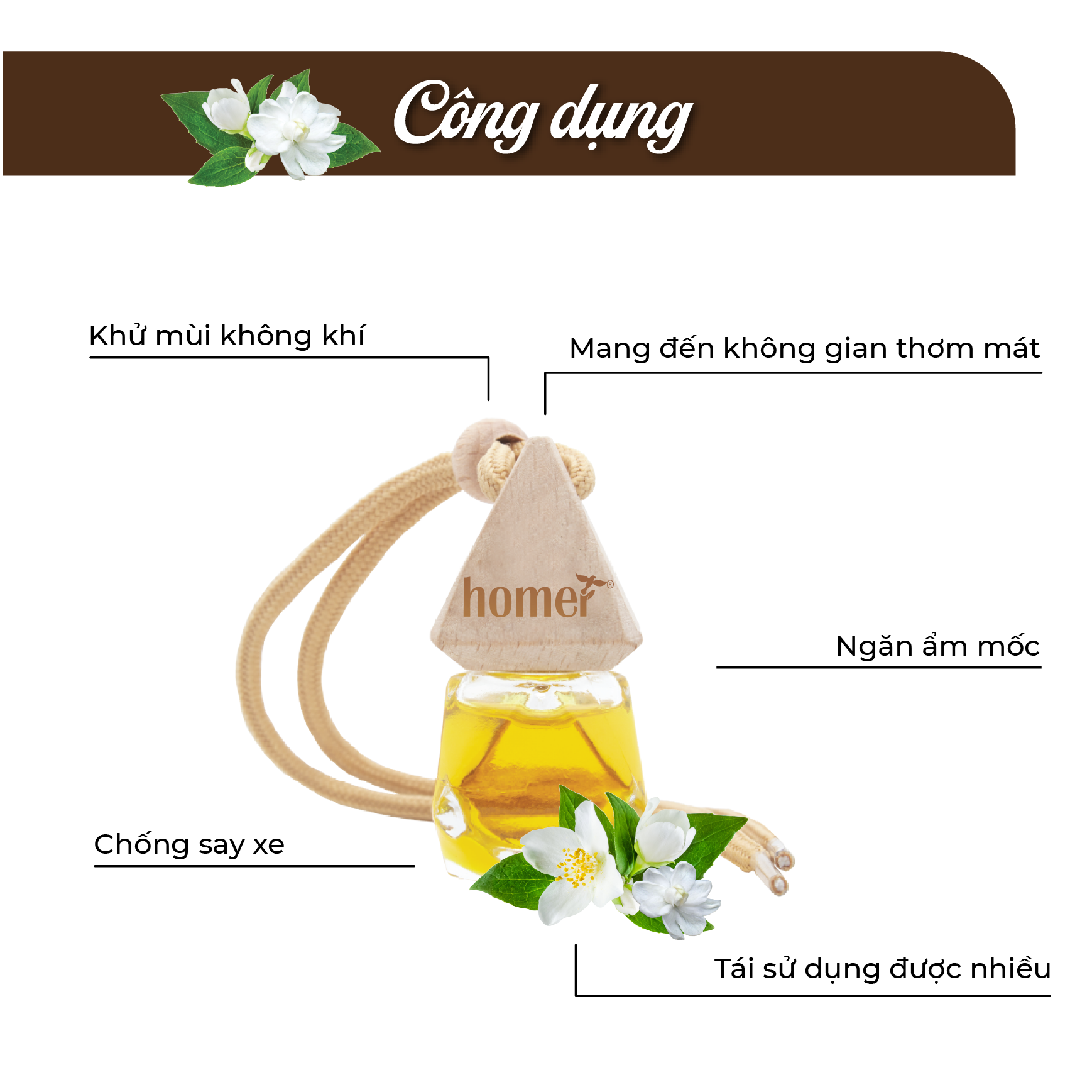 Tinh Dầu Sả Chanh Homer 100ML - Tinh Dầu Xông Thơm Phòng, Thư Giãn, Khử Mùi - Tinh dầu Bạc Hà/ Cam Ngọt/ Oải hương/ Ngọc Lan Tây/ Tràm Trà/ Bưởi Ngọt/ Vỏ Quế