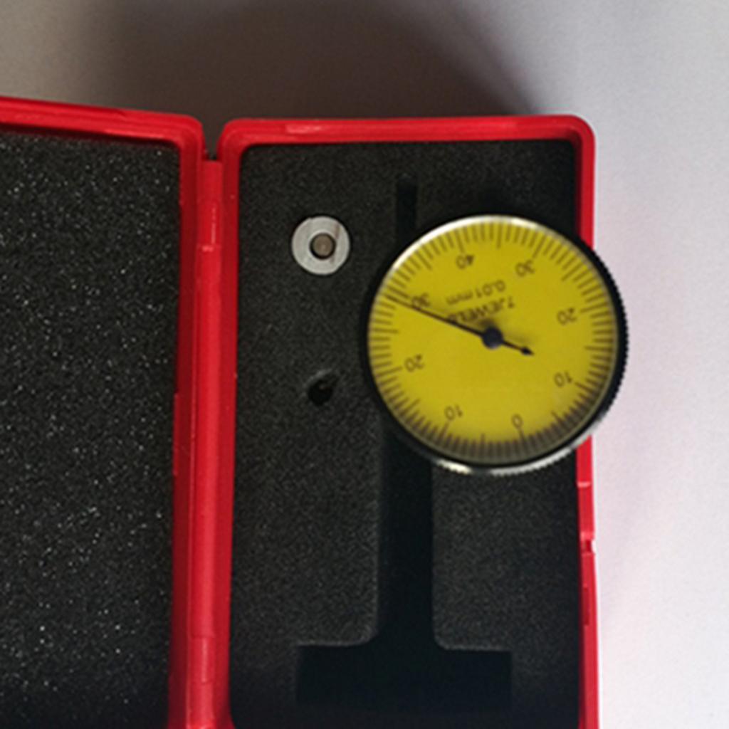 0-0.8mm/0.03'' Precision Dial Test Indicator Lever Gauge Meter Measure Tool