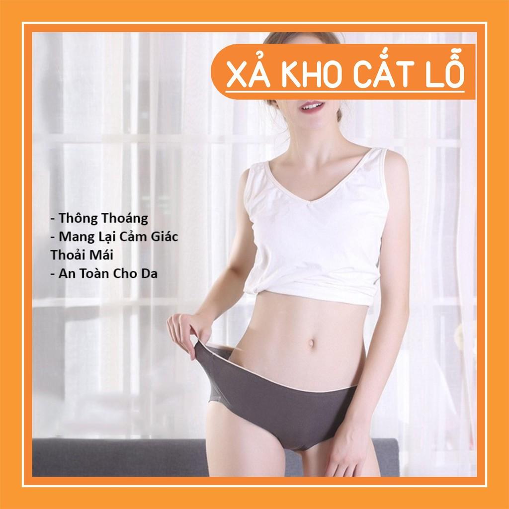 Quần lót cotton không đường may 02, quần lót nữ không viền xuất Nhật