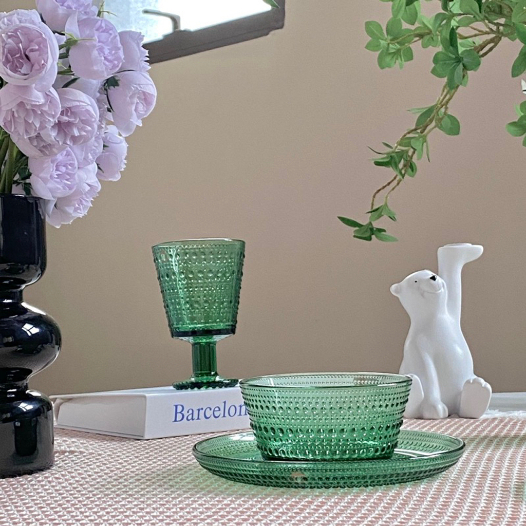 Bộ Cốc Bát Đĩa Thuỷ Tinh Pha Lê Ranke Home EU Hàng Châu Âu
