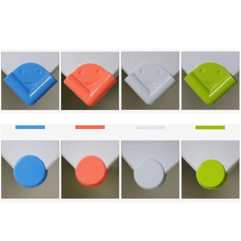 Bộ 8 miếng bọc góc bàn Silicon tiện lợi kèm băng dính