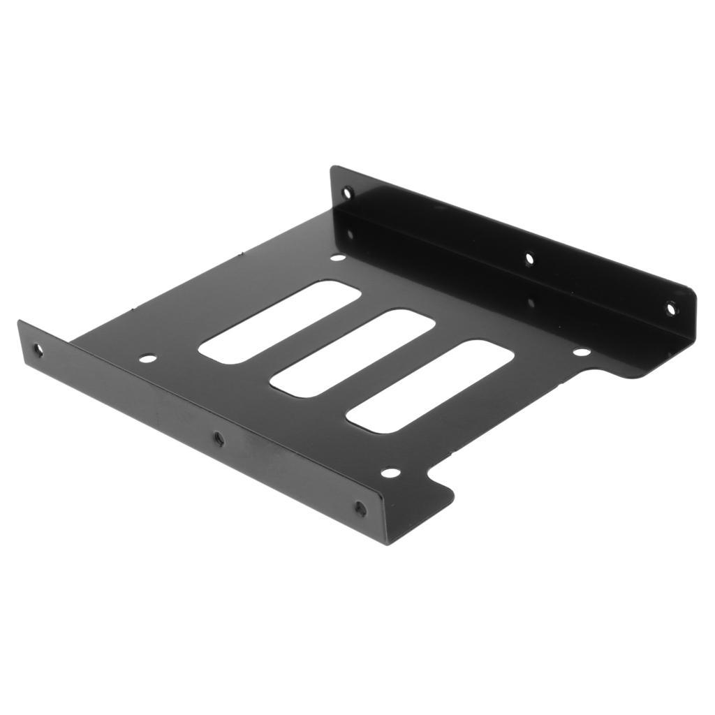 2.5" SSD HDD To 3.5" Metal Mounting Adapter Bracket Dock Hard Drive Disk Holder