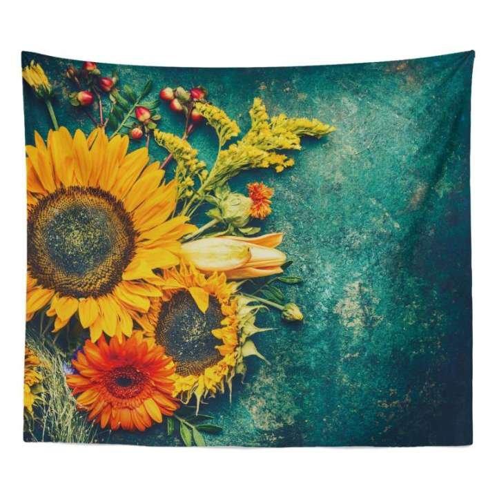 Tranh treo tường - Thảm vải trang trí đa năng, decor phòng hiện đại sang trọng, Tặng kèm thêm móc treo và đèn nháy